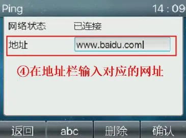 PingツールにURL入力