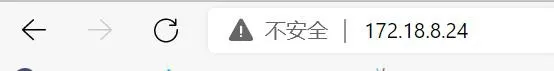 ブラウザに機器IPを入力