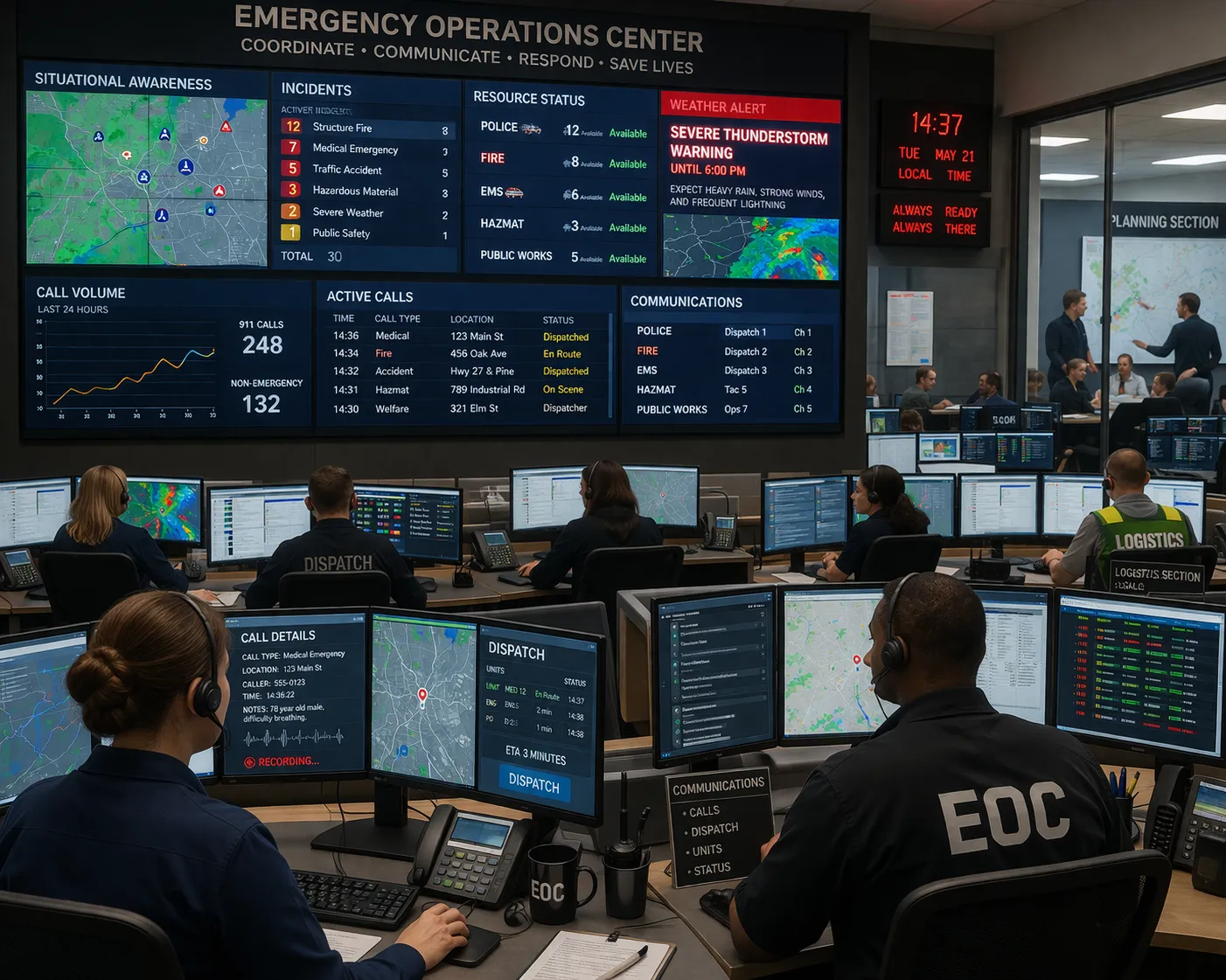 What Is an Office of Emergency Management and Communications?