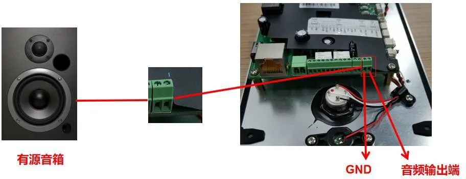 BHP-S0S16Vの電源付きスピーカー追加配線リファレンス