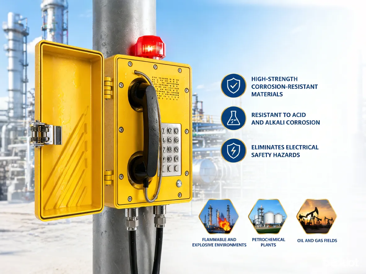 Explosion-proof and corrosion-resistant, suitable for hazardous environments