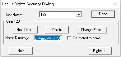 Set FTP Root Directory