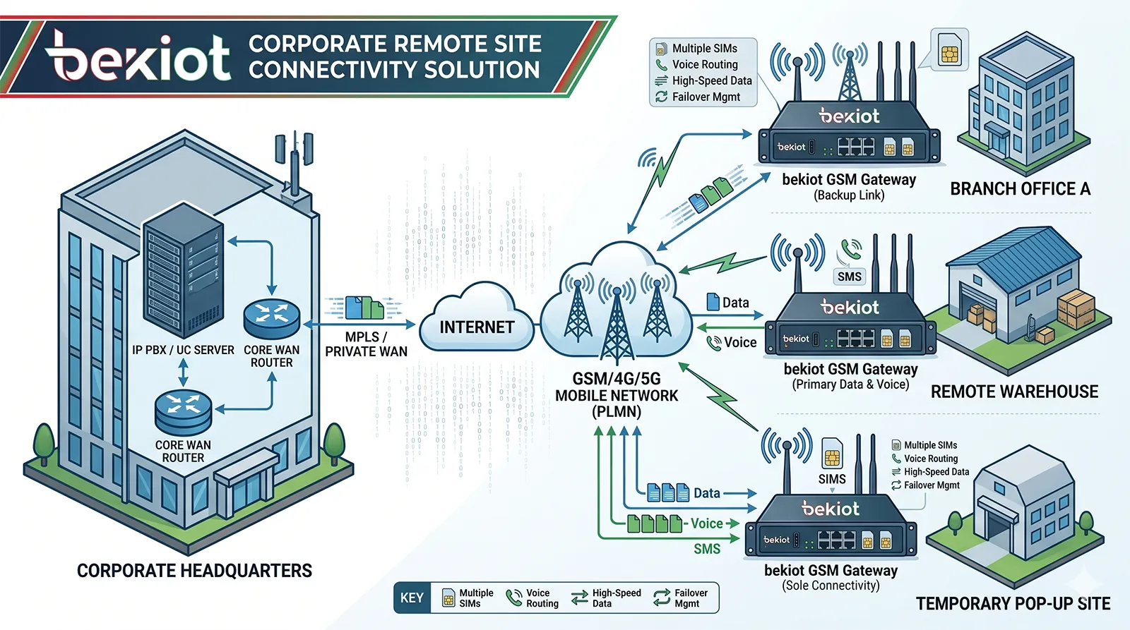 GSMゲートウェイとは何か？主な機能、導入メリット、業務での活用例