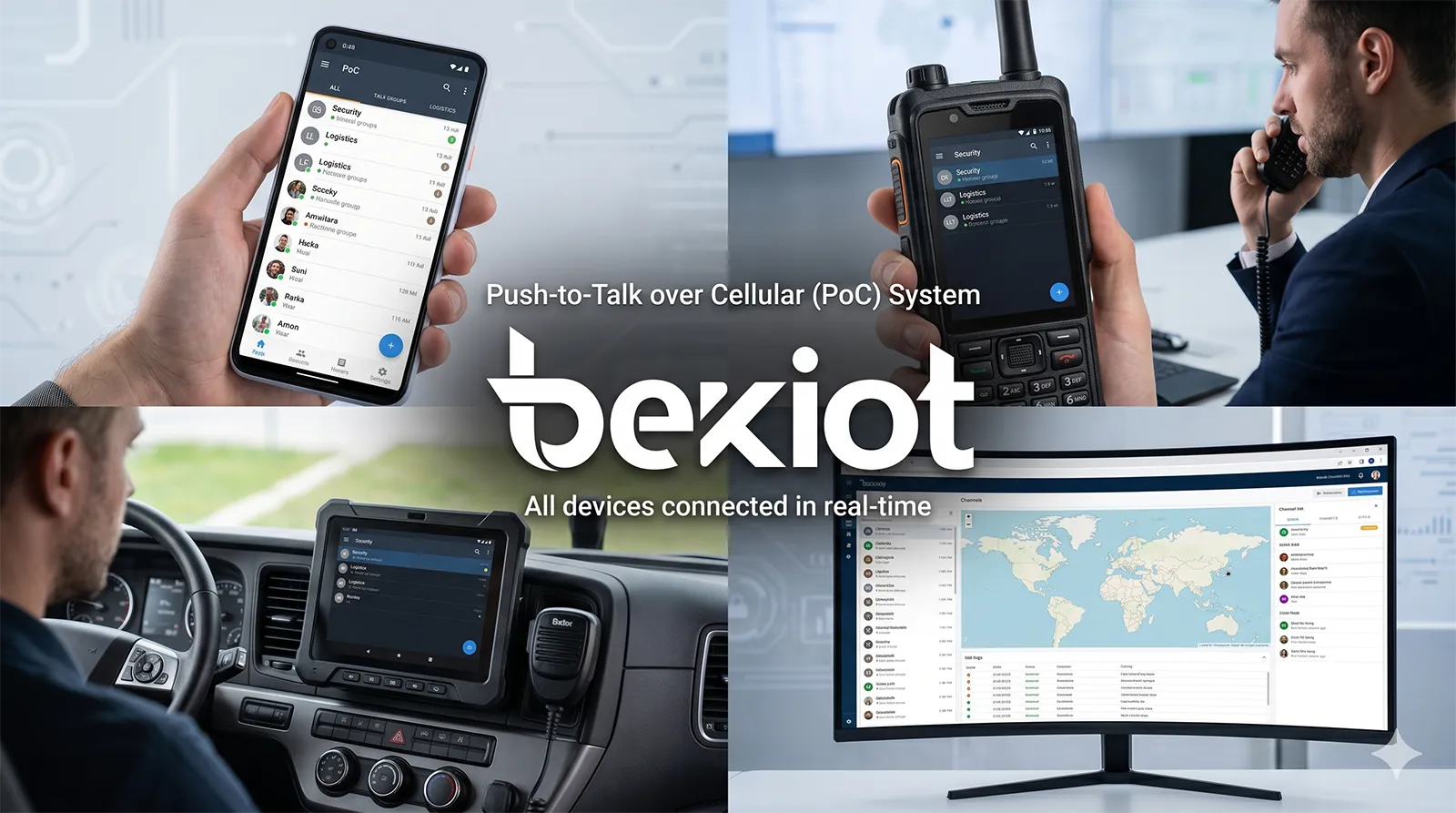 PoC（Push-to-Talk over Cellular）とは？ 特徴・メリット・用途