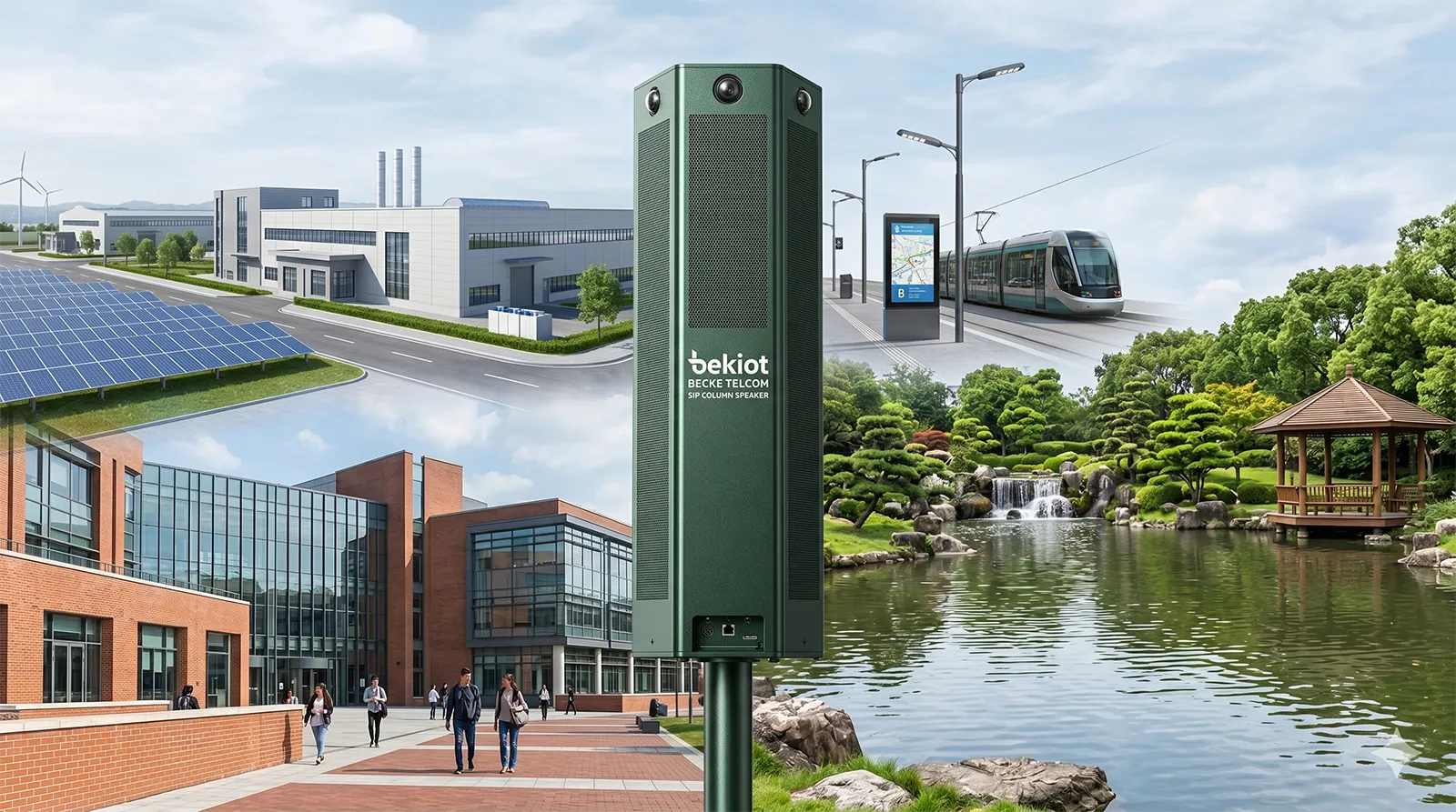 SIP音柱スピーカー：機能、用途、遠隔ページングのメリット