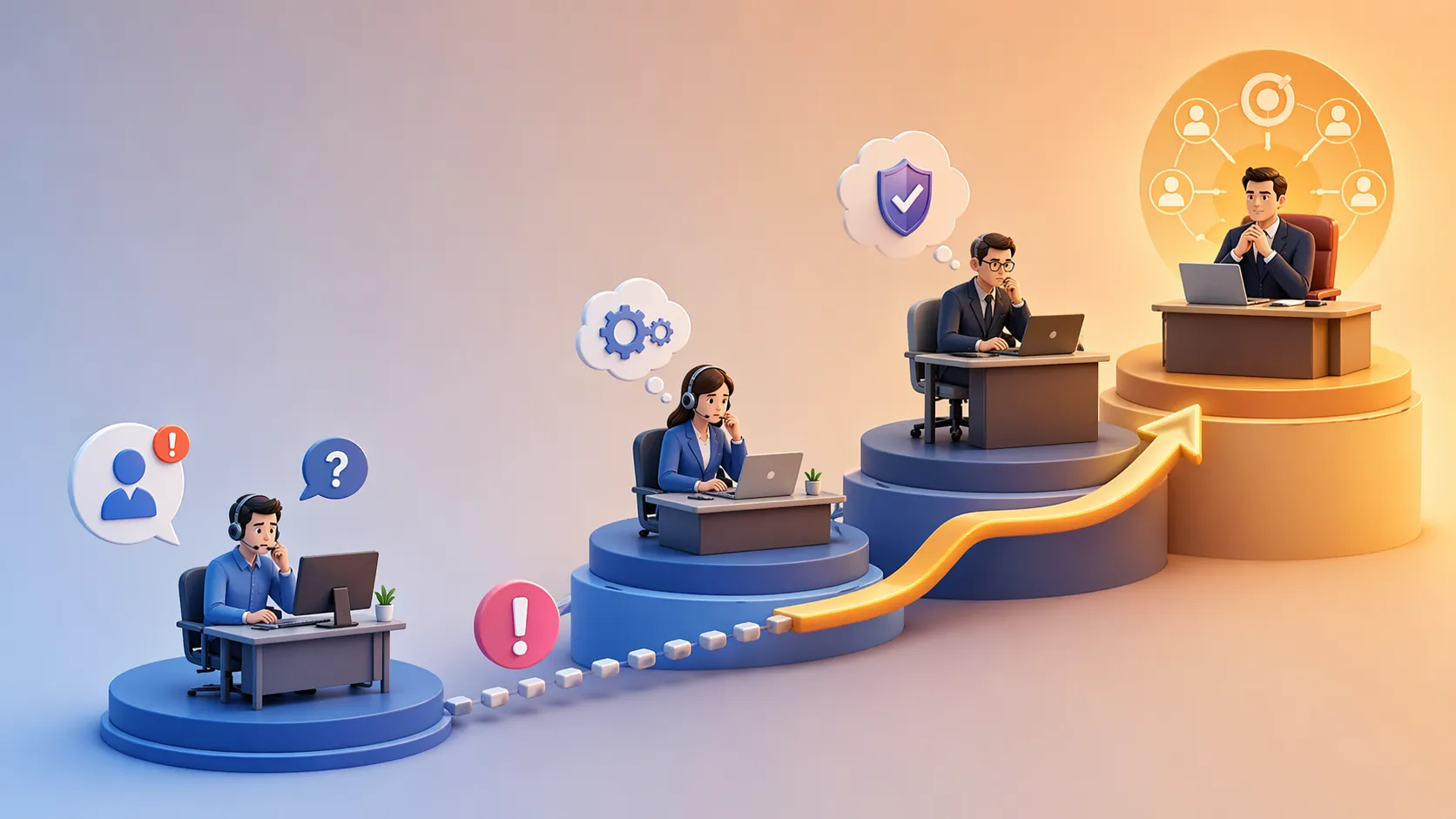 エスカレーションとは？仕組み、メリット、活用事例