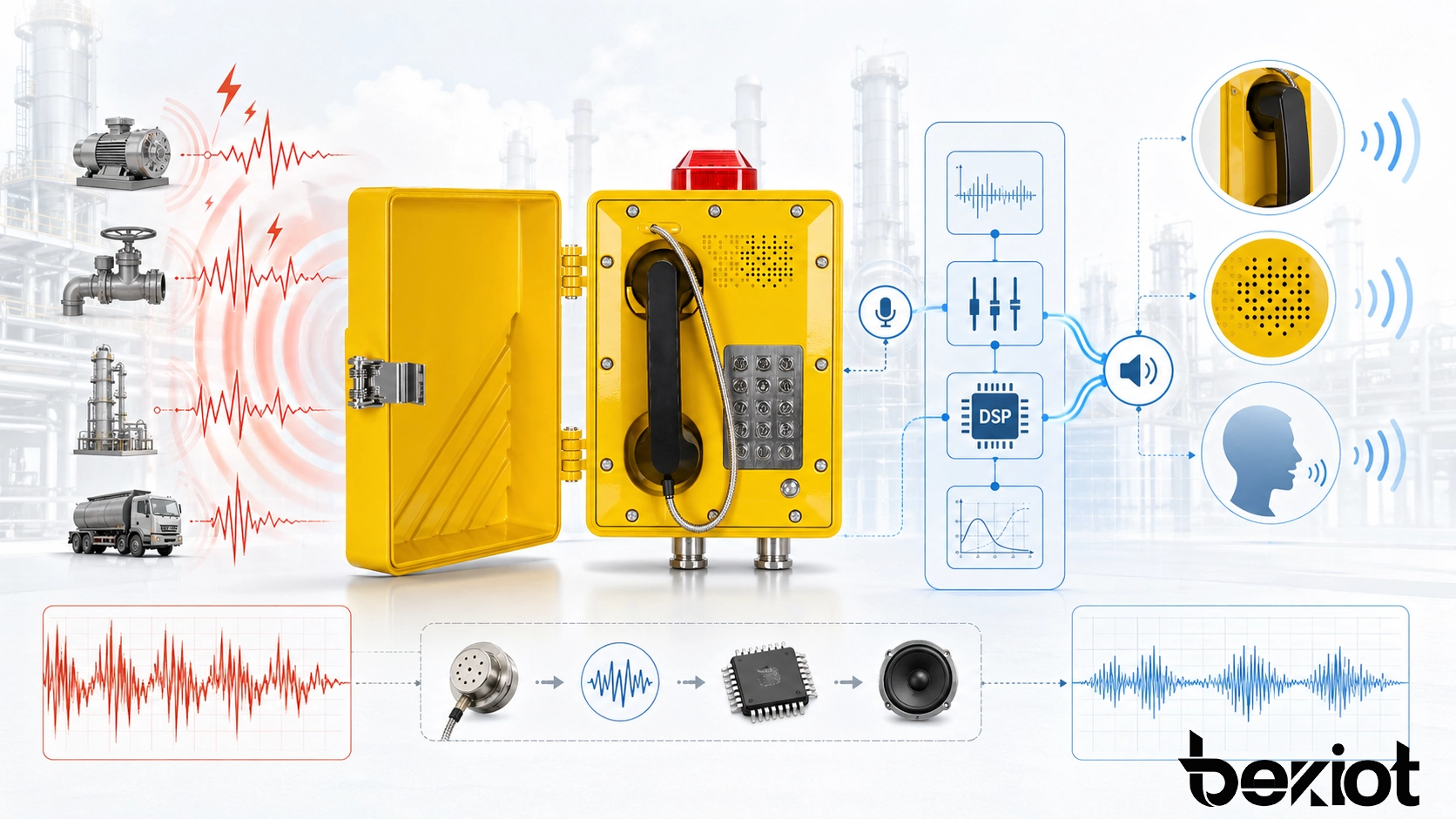 ノイズリダクション技術の音声上の利点と応用特性とは？