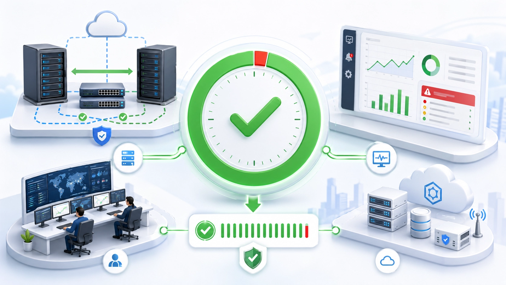 稼働率（Uptime）とは？ その仕組みを解説