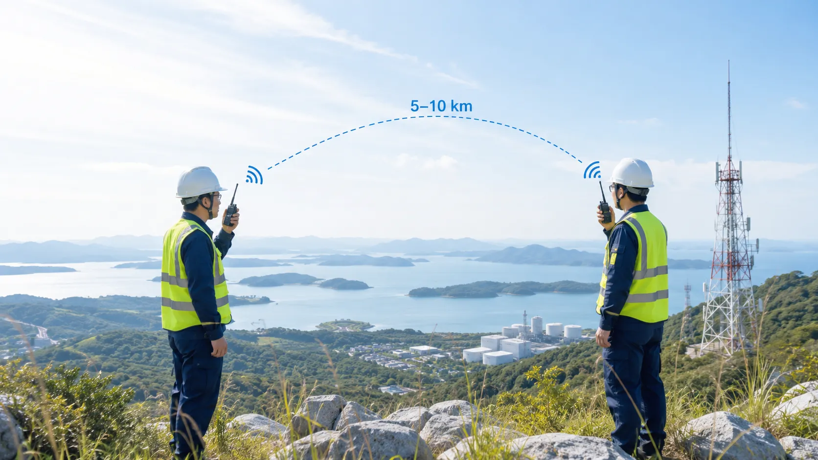 双方向無線範囲:基地局なしで機能する理由