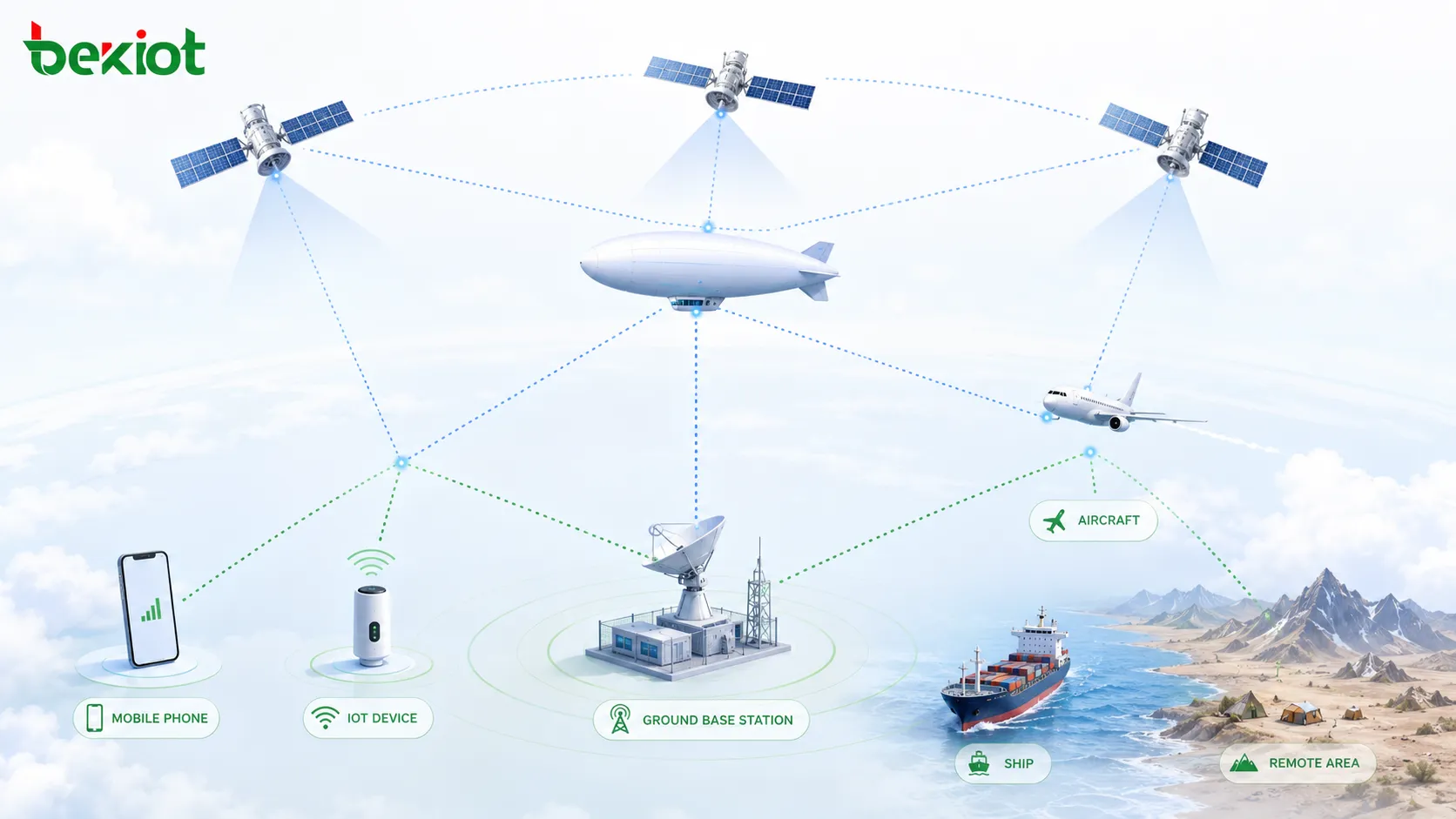 NTNとは？衛星・非地上系接続のための6Gネットワーク技術
