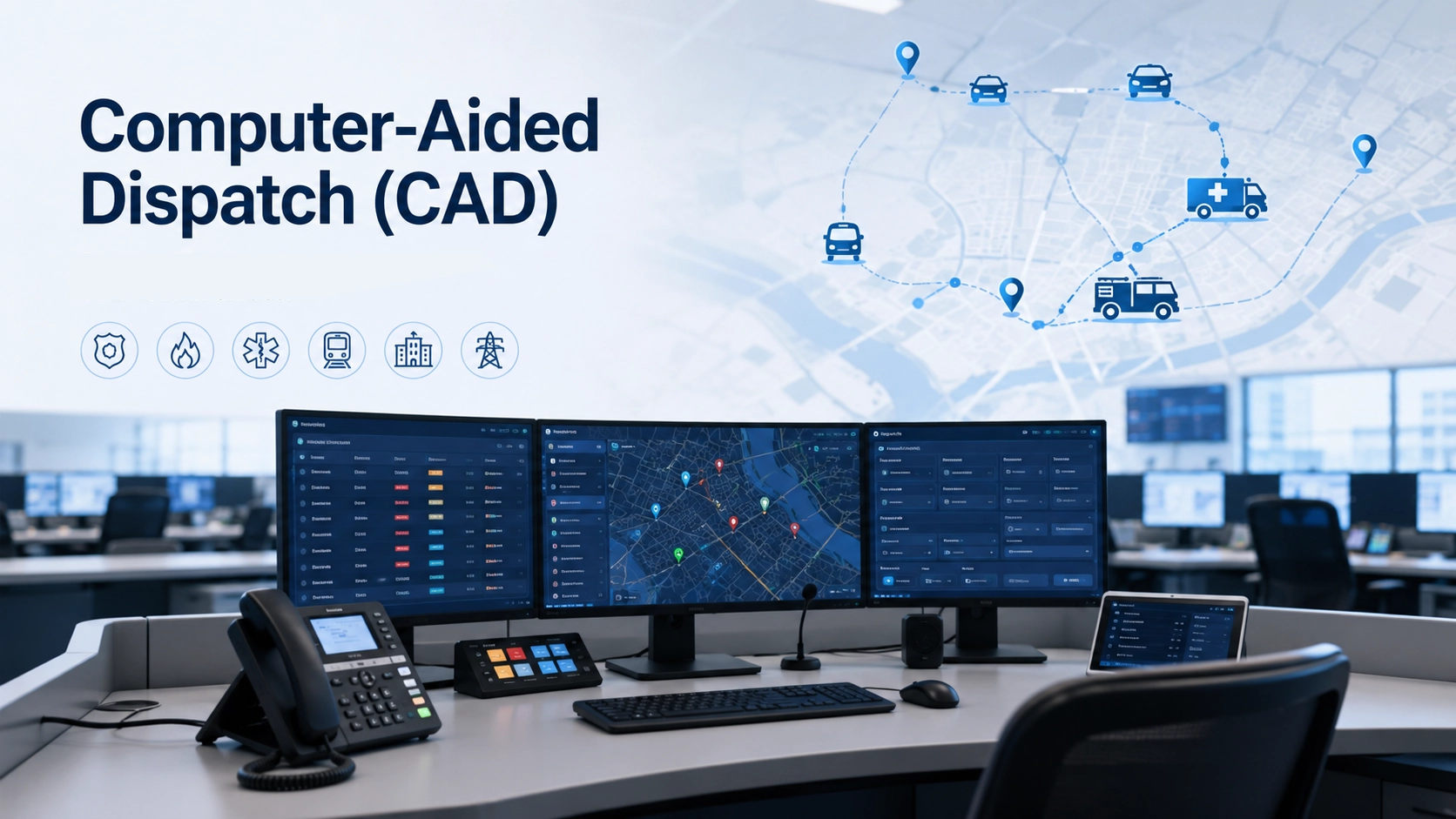 コンピュータ支援配車（CAD）とは何か、そしてどのように機能するのか？
