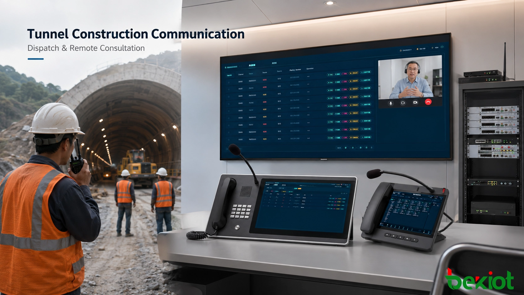 緊急対応のための移動指揮車両向け統合通信ソリューション