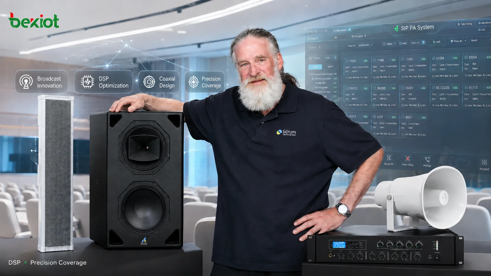 David Gunnessが語るDSP：放送・PAシステムは精密カバレッジの時代へ