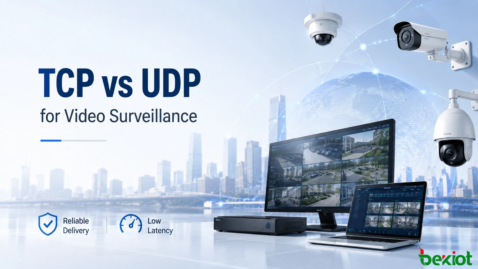 ビデオ監視カメラにおける TCP と UDP：どちらを使用すべきか？