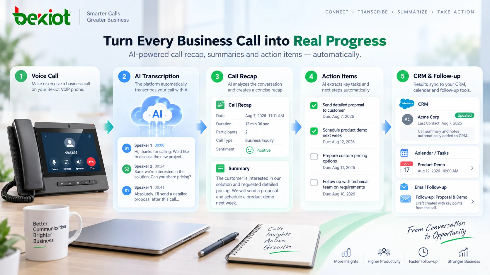 2026年のBusiness VoIP選定で、Calling、AI Call Summary、管理ポータル、SIPエンドポイント、CRM連携、セキュリティ、Unified CommunicationsからContact Centerへの移行経路を評価
