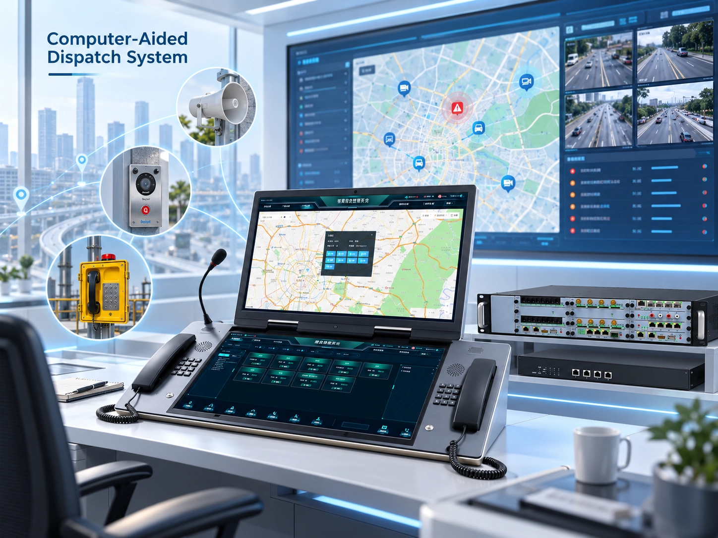 コンピューター支援指令（CAD）システム